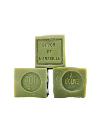 Savon de marseille en cube...